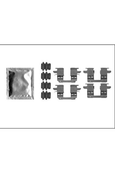 TEXTAR Set Accesorii Placute Frana Nissan Juke