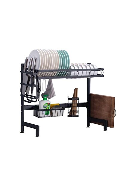 Timeless tools Suport de vase pentru chiuvetă, chiuvetă dublă, suport pentru ...