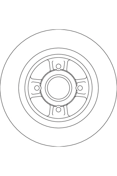 TRW Disc Frana Renault Scenic 2