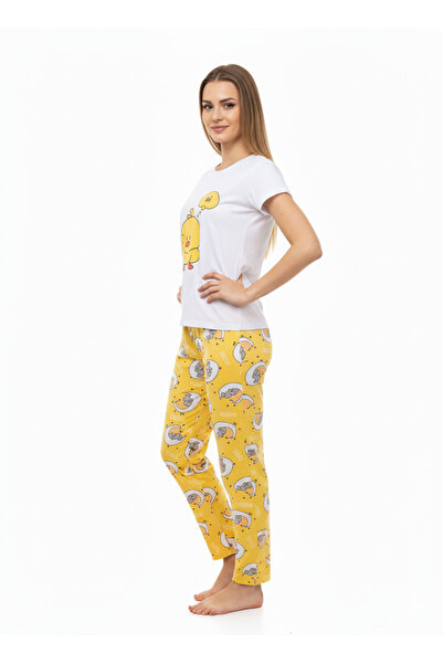 HOFY 8032 Desenli Pijama Takımı