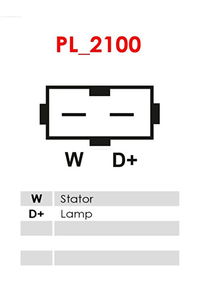 AS-PL Generator / Alternator Vw California T4 Camper (7dj, 7dk, 70j) 1998-200...