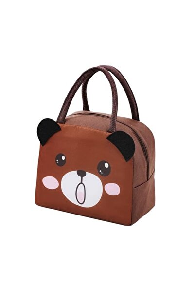 Manolex Geanta Termo-Izolanta pentru Pranz Model Ursulet Maro