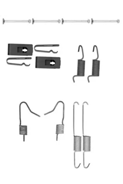 TEXTAR Set Accesorii Saboti Frana Parcare Nissan 10-Trail 2/Cube/Qashqai 1 Ni...