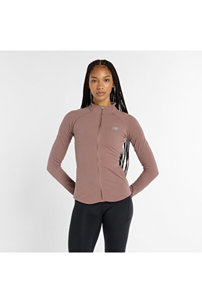 New Balance Kahverengi Kadın Sweatshirt