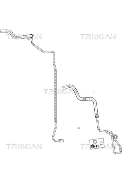 TRISCAN Furtun Hidraulic Sistem De Directie De La Caseta De Directive Catre V...