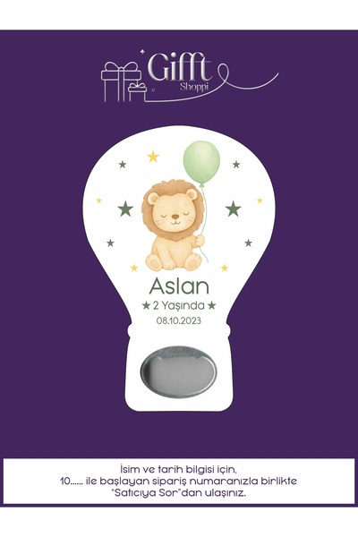 giftshoppi 10 Adet Açacak Magnet Mıknatıslı Hediyelik - Sünnet, Nişan, Söz, D...