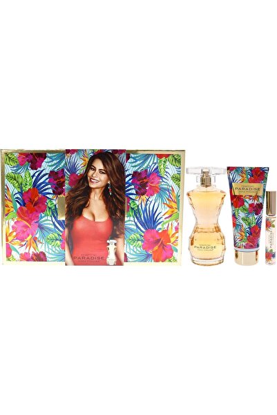Sofia Vergara مجموعة هدايا عطر تيمبتينج بارادايس للنساء