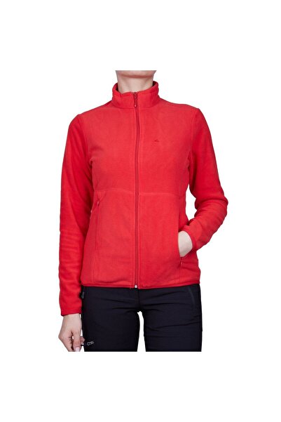 Alpinist Alpha Full Zip Women's Fleece - Red-Red - m
