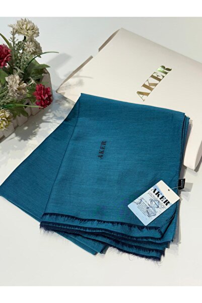 Aker Yaz Serinliği Düz Renk Şal