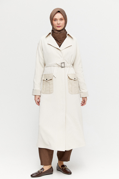 Setrms Deri Kombinli Kuşgözü Detaylı Kap