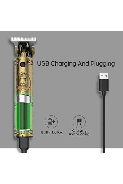 OEM Hair Clipper PENDAN with Precision for Contouring, Cordless, Stainless Steel Blades, USB Charging