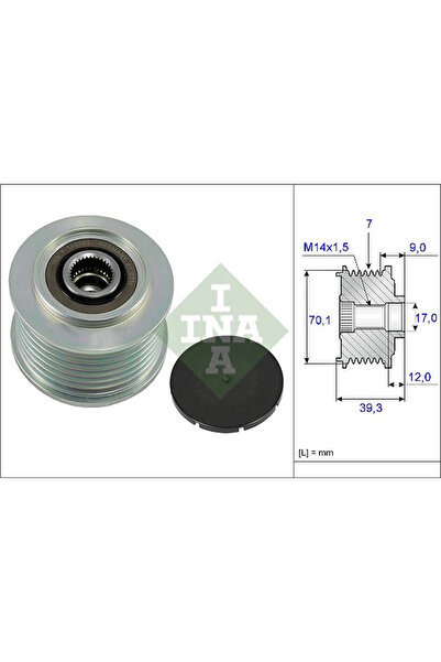 FAG Sistem Roata Libera Generator Honda Accord 7/Accord 8/Civic 8