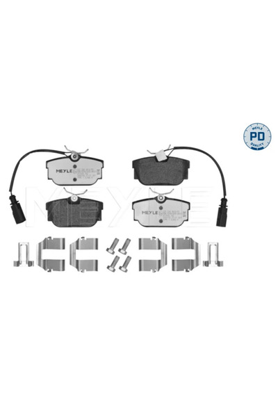 MEYLE Set Placute Frana,frana Disc Vw Multivan T5 (7hm, 7hn, 7hf, 7ef, 7em, 7en) 2003-2015 Diesel