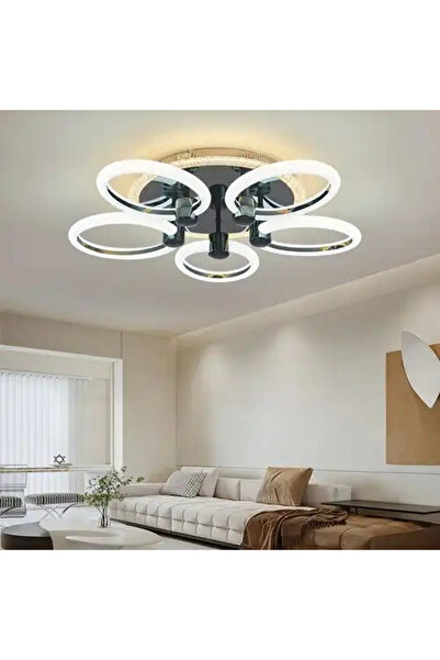 LED CONCEPT Lustra LED smart cu telecomanda si trei tipuri de lumina plus RGB...