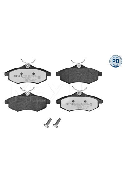 MEYLE Set Placute Frana Frana Disc Punte Fata Citroen C2/C3 1 2002-2012