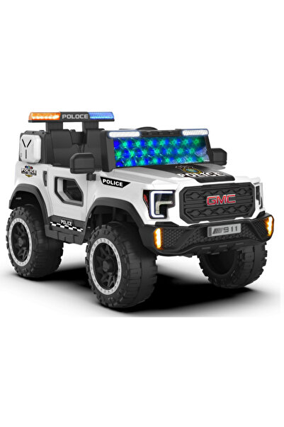 CAR Electric 4WD With 2Motors &12V4.5A Battery, RC 29-F538-WHITE