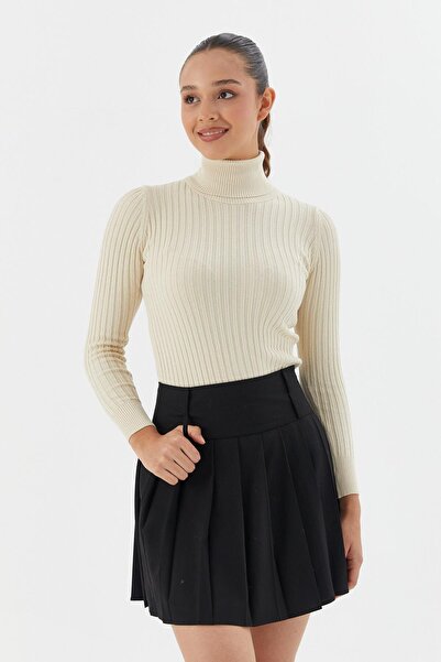 Shopping Shop Пуловер с ребриста яка TAS