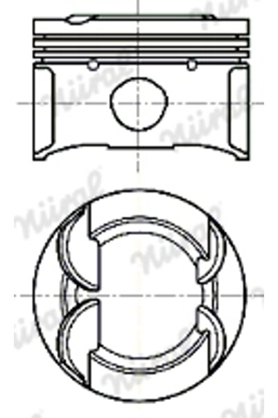 NÜRAL Piston Citroen Berlingo Multispace/C3 2/C3 Picasso Mini Mini