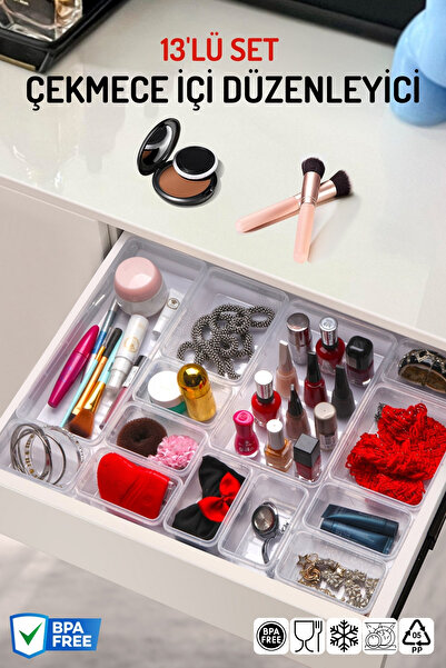 Nandy Home 13-комплектний набір для ящиків Freshbox - багатофункціональний на...