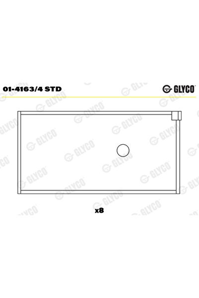GLYCO Cuzineti Biela Citroen Berlingo / Berlingo First Microbus/C2/C3 1 Peuge...