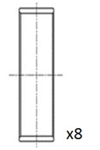 FAI AUTOPARTS Cuzineti Biela Ford Fiesta 4/Fiesta 5/Fiesta 6 Mazda 2