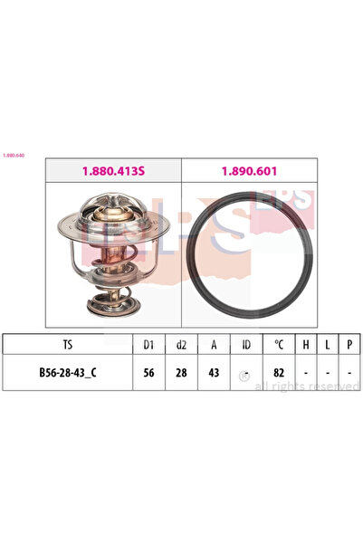 Eps Termostat Lichid Racire Mitsubishi L200/Outlander 1/Pajero 3