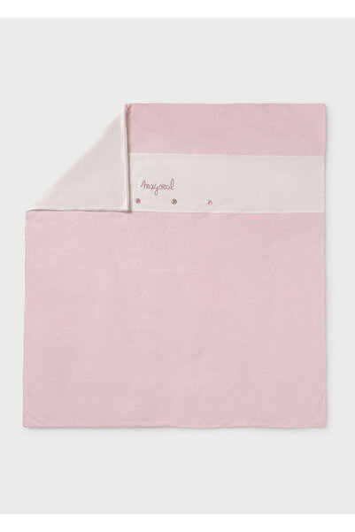 MAYORAL Baby Patterned Blanket Pink 9958