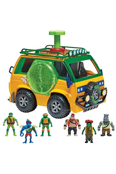 Playmates Set de Joaca Rulota Testoaselor Ninja cu 6 figurine Tales of the TMNT Mutation Station