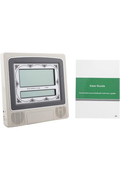 Fipka Muslim Islamic Praying Clock, Muslim Azan Athan Prayer Alarm Wall Table...