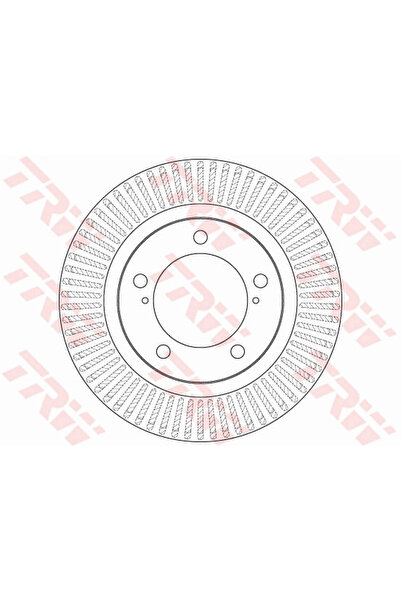 TRW Disc Frana Lexus Lx Toyota Land Cruiser 200