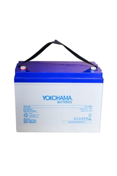 Yokohama YH-26919 12V 100Ah Tam Bakımsız Deep Cycle Jel Akü (330X172x218mm)
