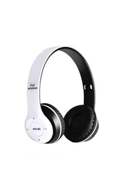 KlaussTech Casti Wireless KlaussTech, conectare Aux in jack 3,5mm, over the ear, culoare Alb