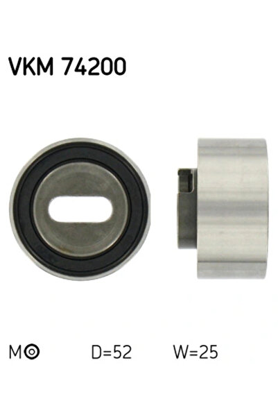 SKF Rola Intinzator Curea Distributie Kia Pride/Sephia Mazda 121 1/121 2/121 3