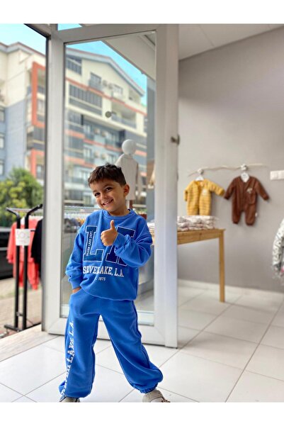 dolaş kids Embroidered Detail Winter Men's Double Suit