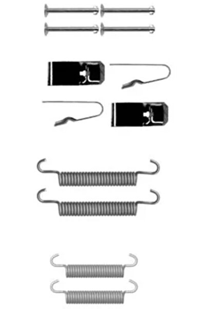 TEXTAR Set Accesorii Saboti Frana Parcare Chrysler 300M/Concorde/Neon Dodge N...