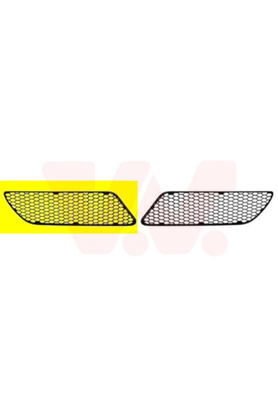VAN WEZEL Grila Ventilatie Bara Protectie Fata Dreapta Alfa Romeo 147