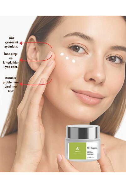AKERD COSMETİCS Göz Kremi Aydınlatma Besleme Nemlendirici ve Canlandırıcı Kır...