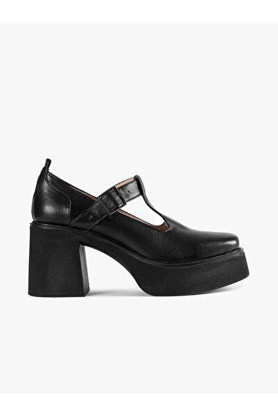 Simonne Black Crinkle Spring Casual Shoes