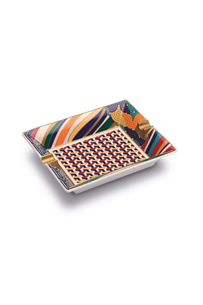 Pozzi Milano Τασάκι από πορσελάνη Living 19,5 x 15,5 εκ.