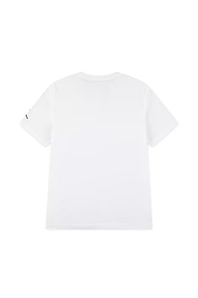 Nike Jordan Patterned White Cotton Children's T-Shirt 95F315