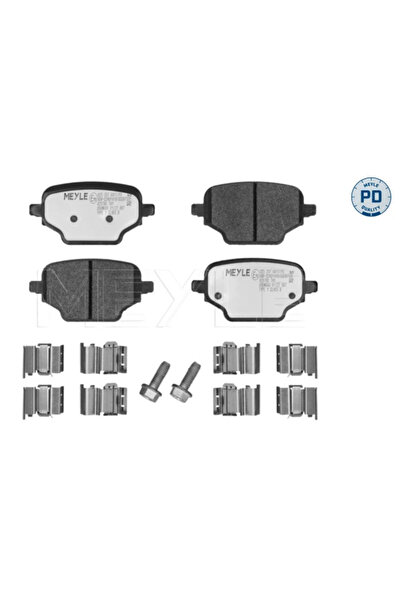 MEYLE Комплект накладки дискови спирачки заден мост Citroen Berlingo Fiat Dob...