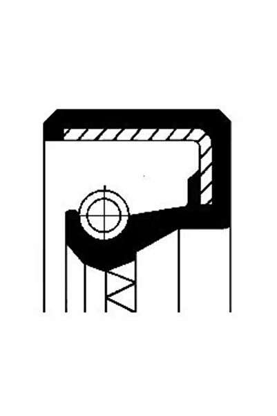 CORTECO Simering Diferential Axa Motoare Nissan Navara NP300