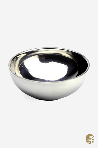 XUSHI GIDA Paslanmaz Çelik Çift Cidarlı Kase ( Stainless Steel Insulated Bowl 13CM ) - 1 ADET