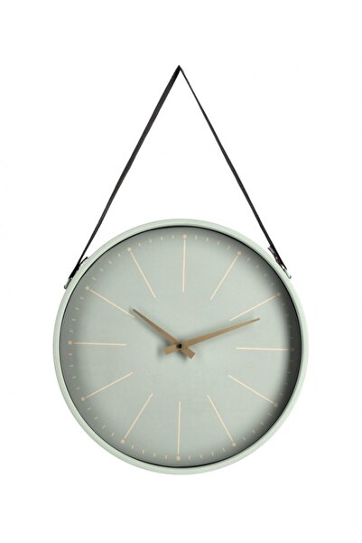Bizzotto Green Wall Clock Timely 40x6x66 cm