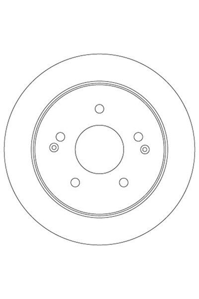 TRW Disc Frana Ssangyong Actyon 2/Actyon Sports 1/Actyon Sports 2