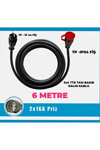 HES KABLO ARAÇ ŞARJI UYUMLU 3-15 METRE ARASI (3X4 TTR TAM BAKIR)( IP 44-54 TP...