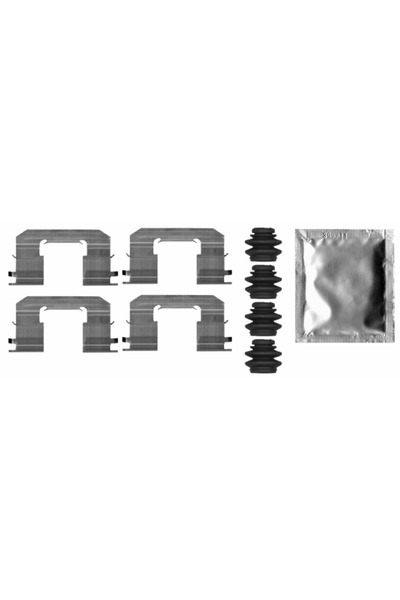 TEXTAR Brake Pad Accessory Set Hyundai I10 2/I10 3