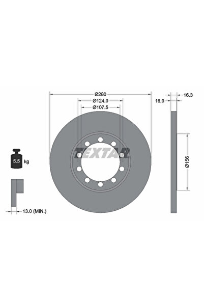 Krieger Disc Frana Ford Transit Bus/Transit Caroserie/Transit Platou / Sasiu ...