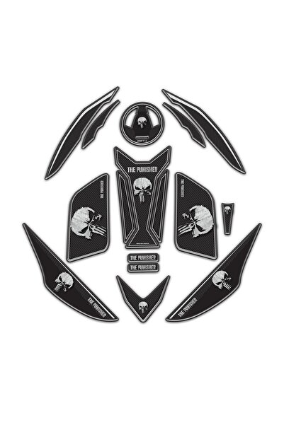 Redline Grafik Mondial Drift L Full Punisher Tank Pad Set Redlinegrafik