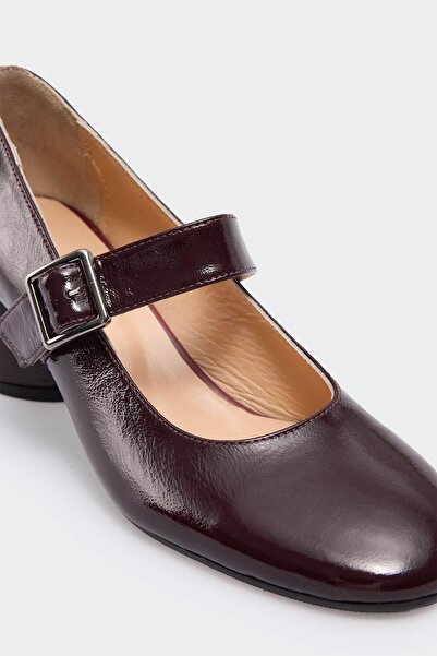 Favgi Riderana Bordo Rugan Kadın Günlük Ayakkabı